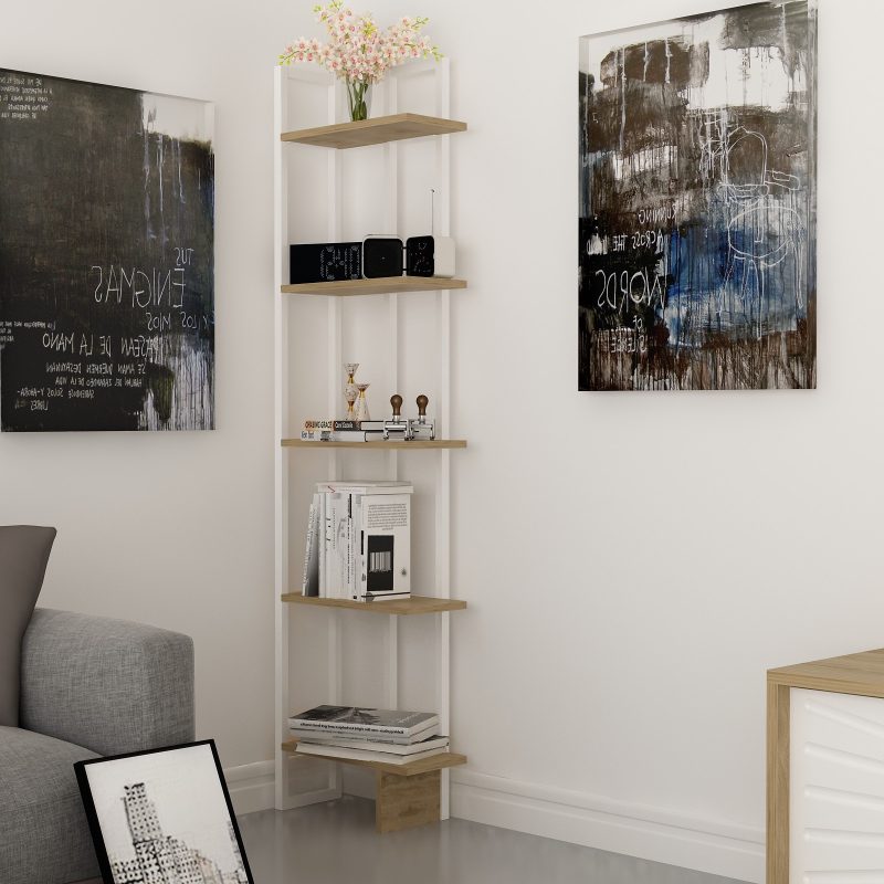 Alice - White, Ud – Полица за книги