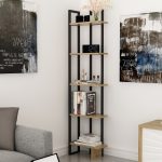 Alice - Black, Ud – Полица за книги