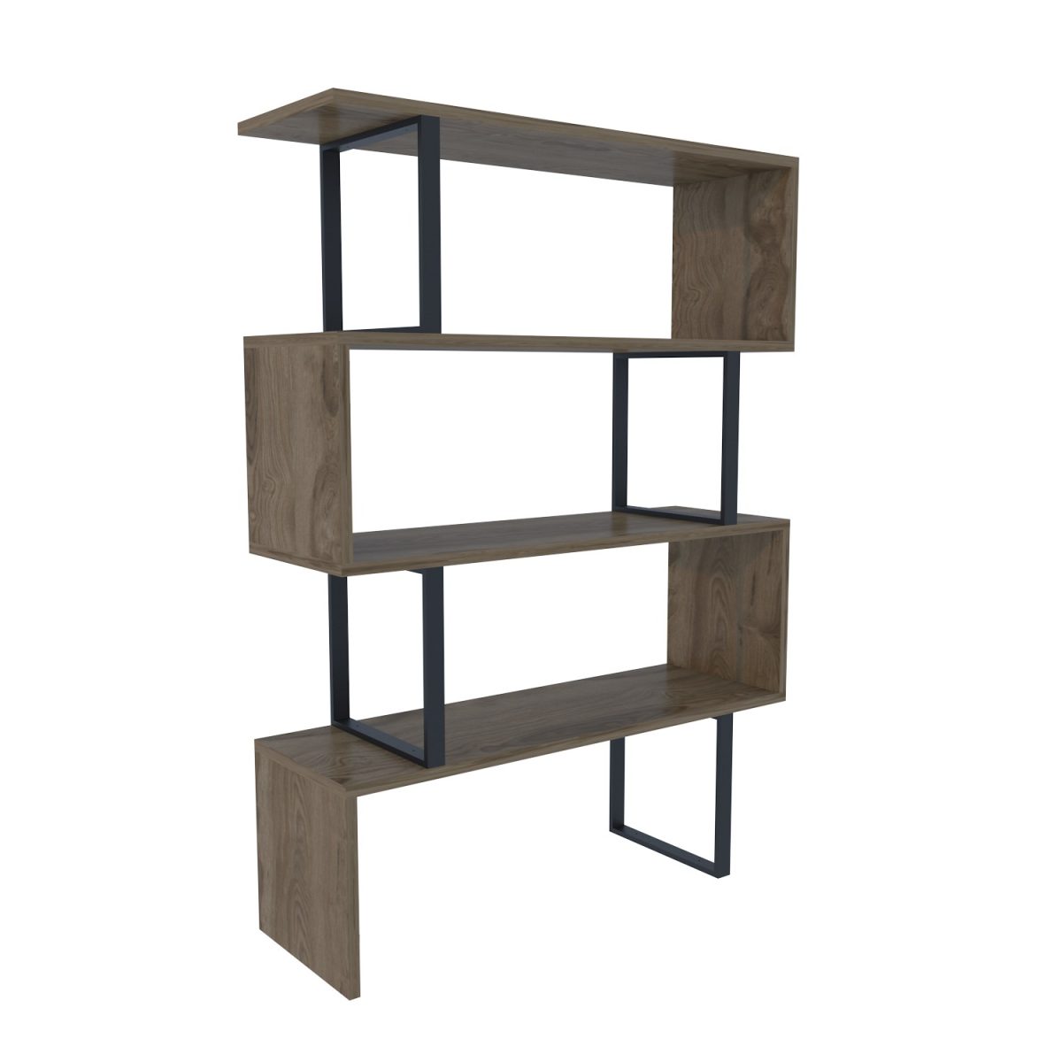 Adriana - Black, Ud – Полица за книги - Image 5