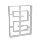 Esteban - White – Полица за книги - Image 3