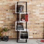 Prada - Black, White – Полица за книги - Image 2