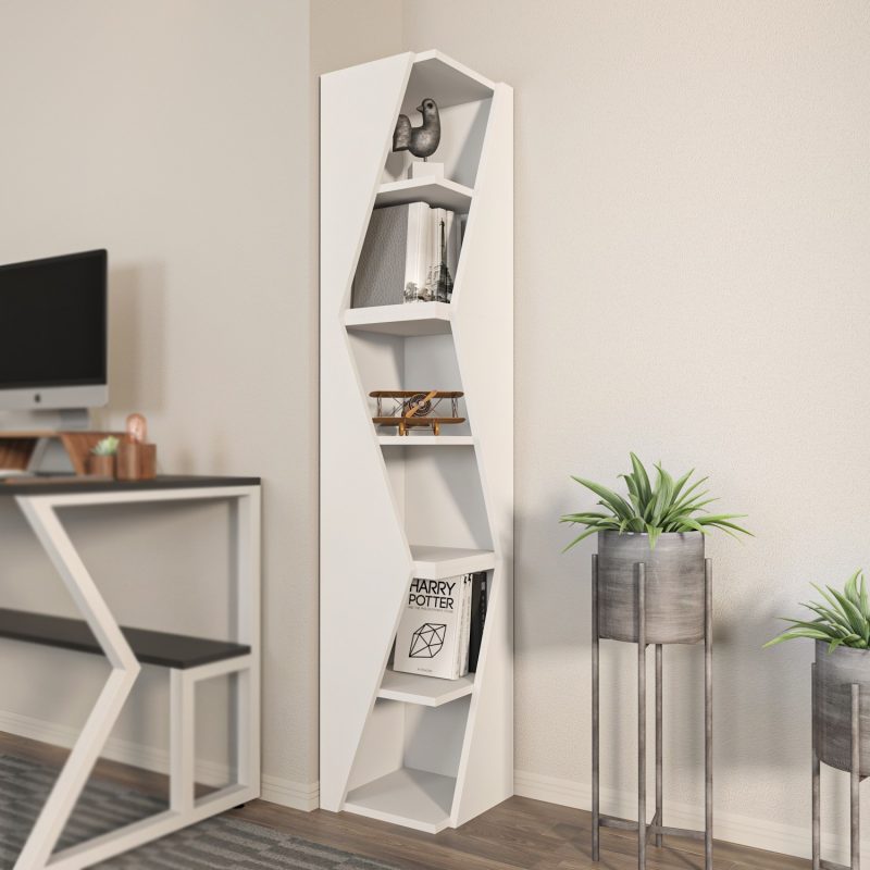 Arrow - White – Полица за книги