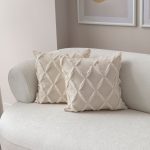 Tuffet - Cream v1 – Комплет навлаки за перници (2 парчиња)