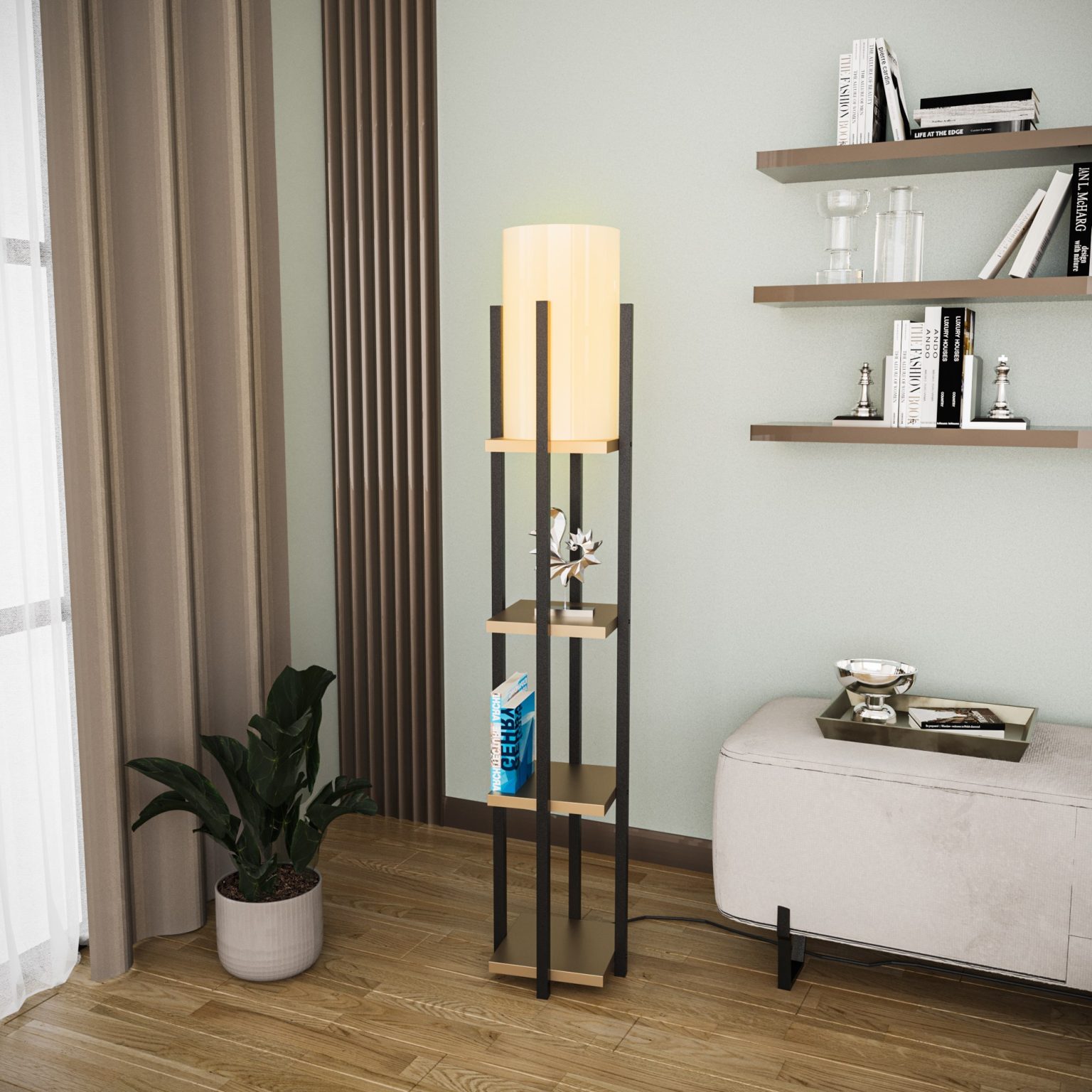 Shelf Lamp - 8115 – Подна ламба - Image 3