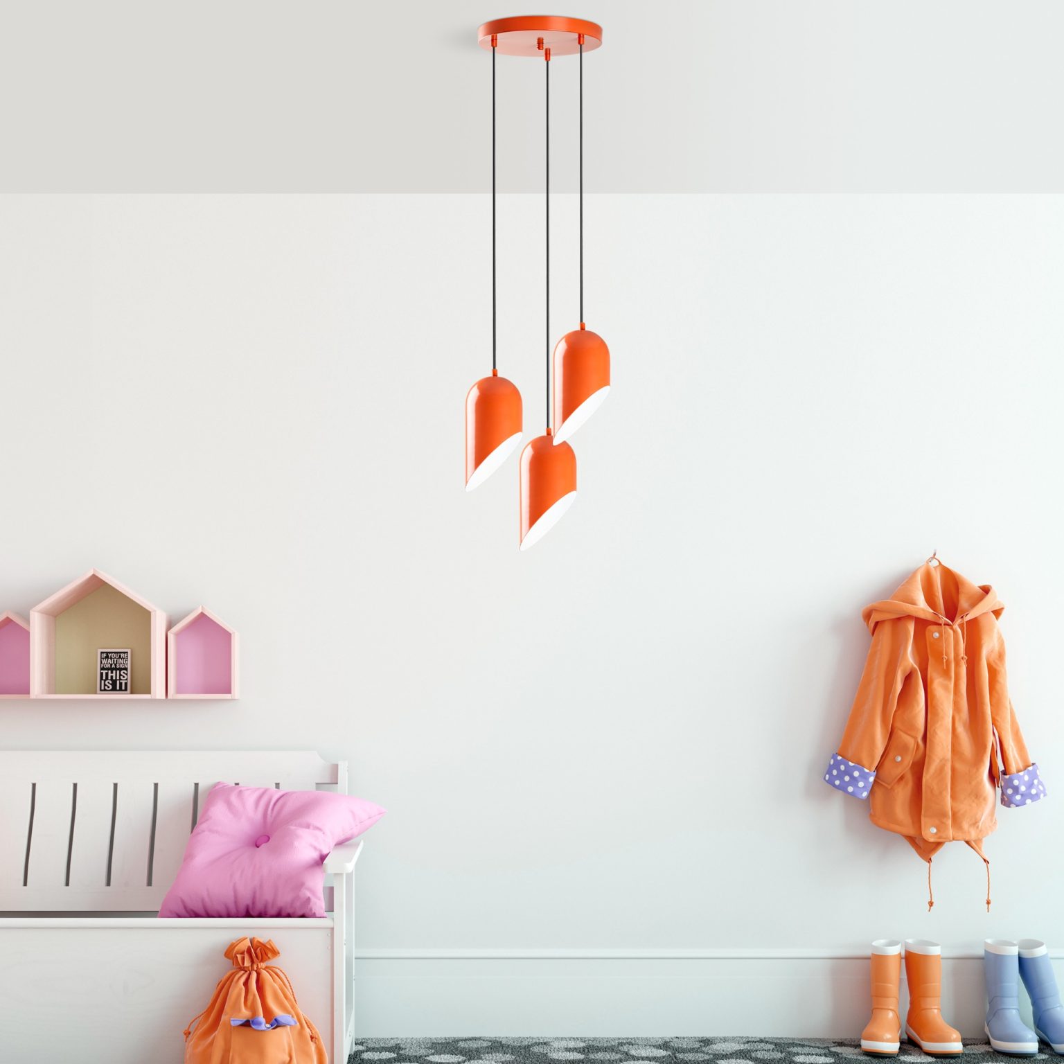 Kesik - 6176 - 3 - Orange – Лустер - Image 2