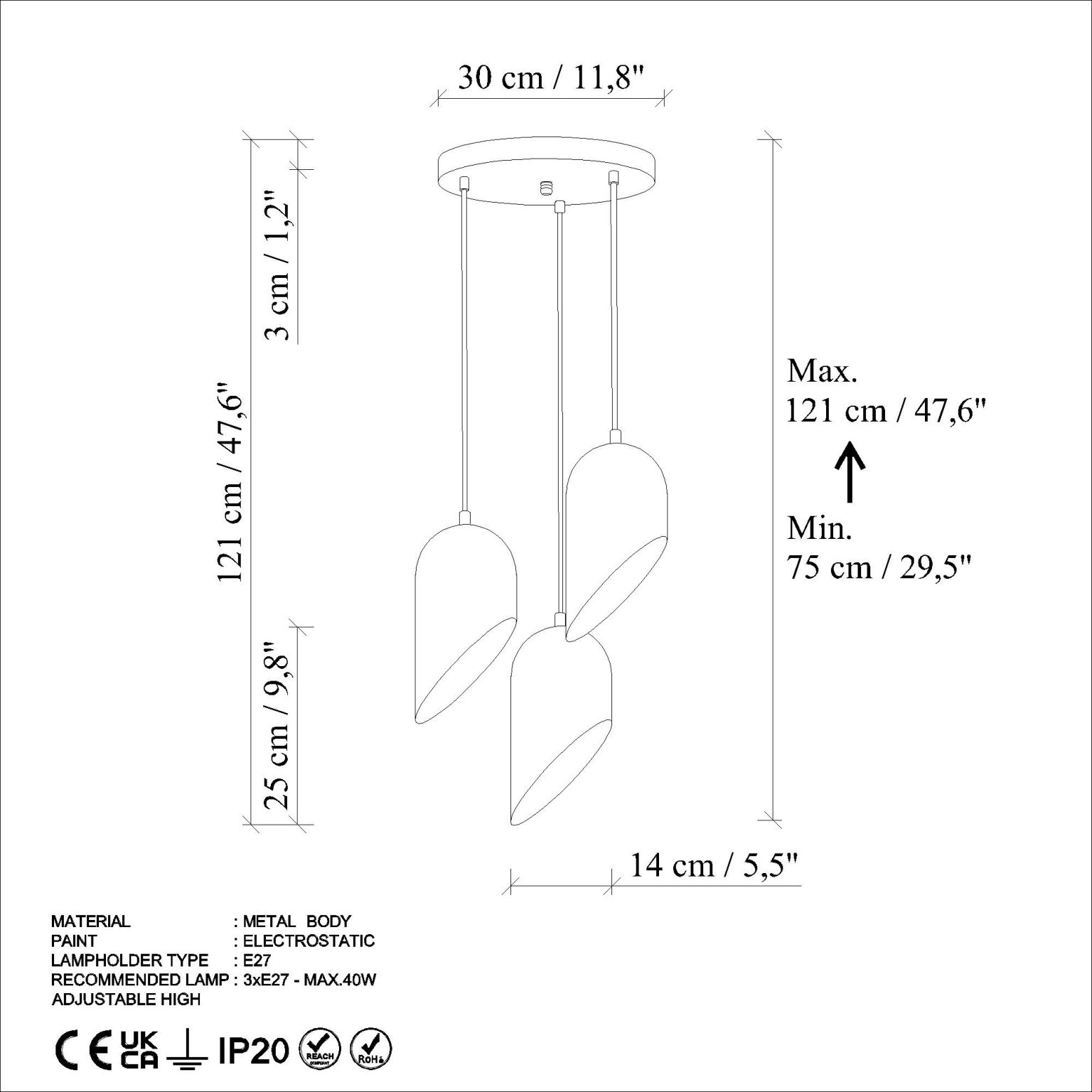 Kesik - 6176 - 3 - Orange – Лустер - Image 8