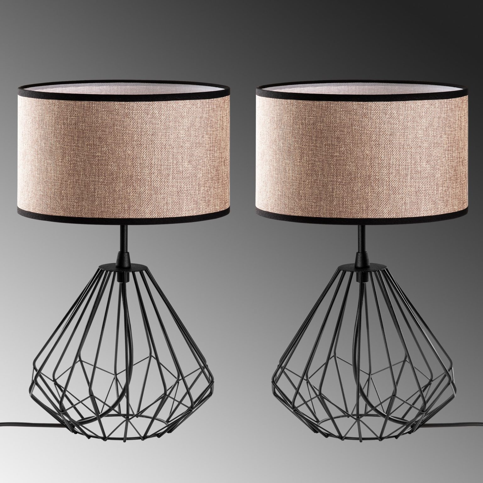 Diamond - S-707 - Set – Комплет столни ламби (2 парчиња) - Image 6