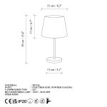 Abajur - 5102 - Set – Комплет столни ламби (2 парчиња) - Image 8