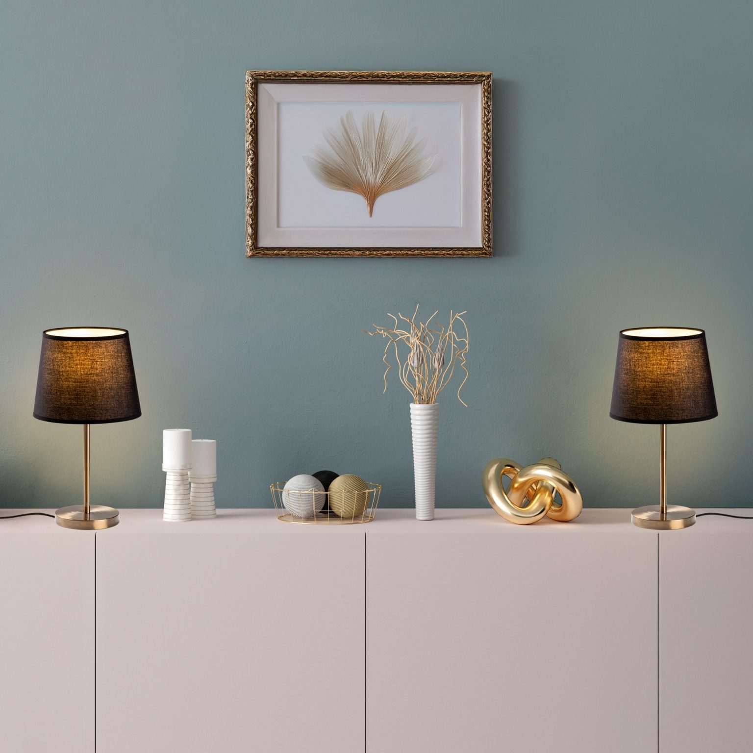 Abajur - 5104 - Set – Комплет столни ламби (2 парчиња) - Image 3