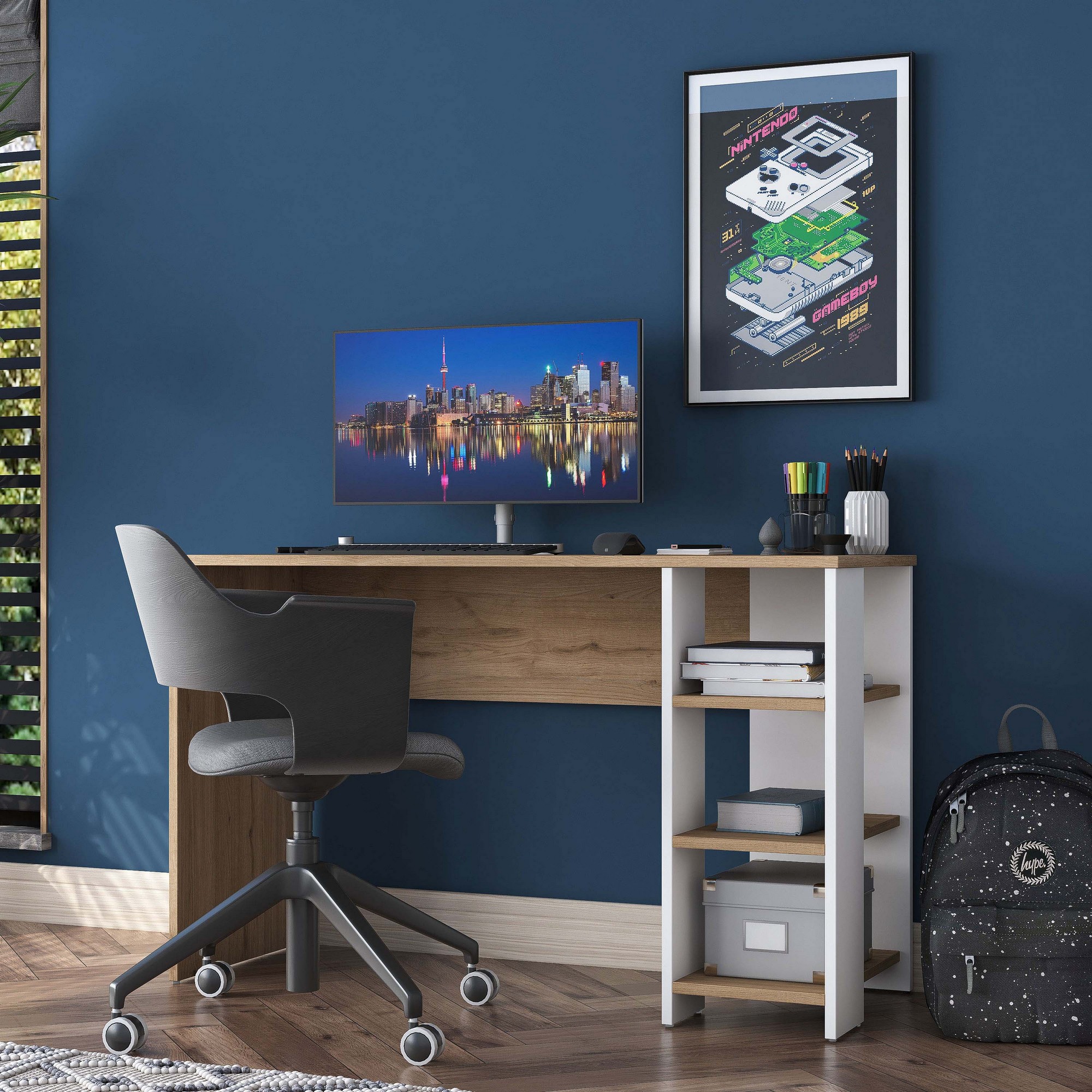 893RAN271320-201.jpg HA108 - 3425 – Канцелариско биро - Image 1