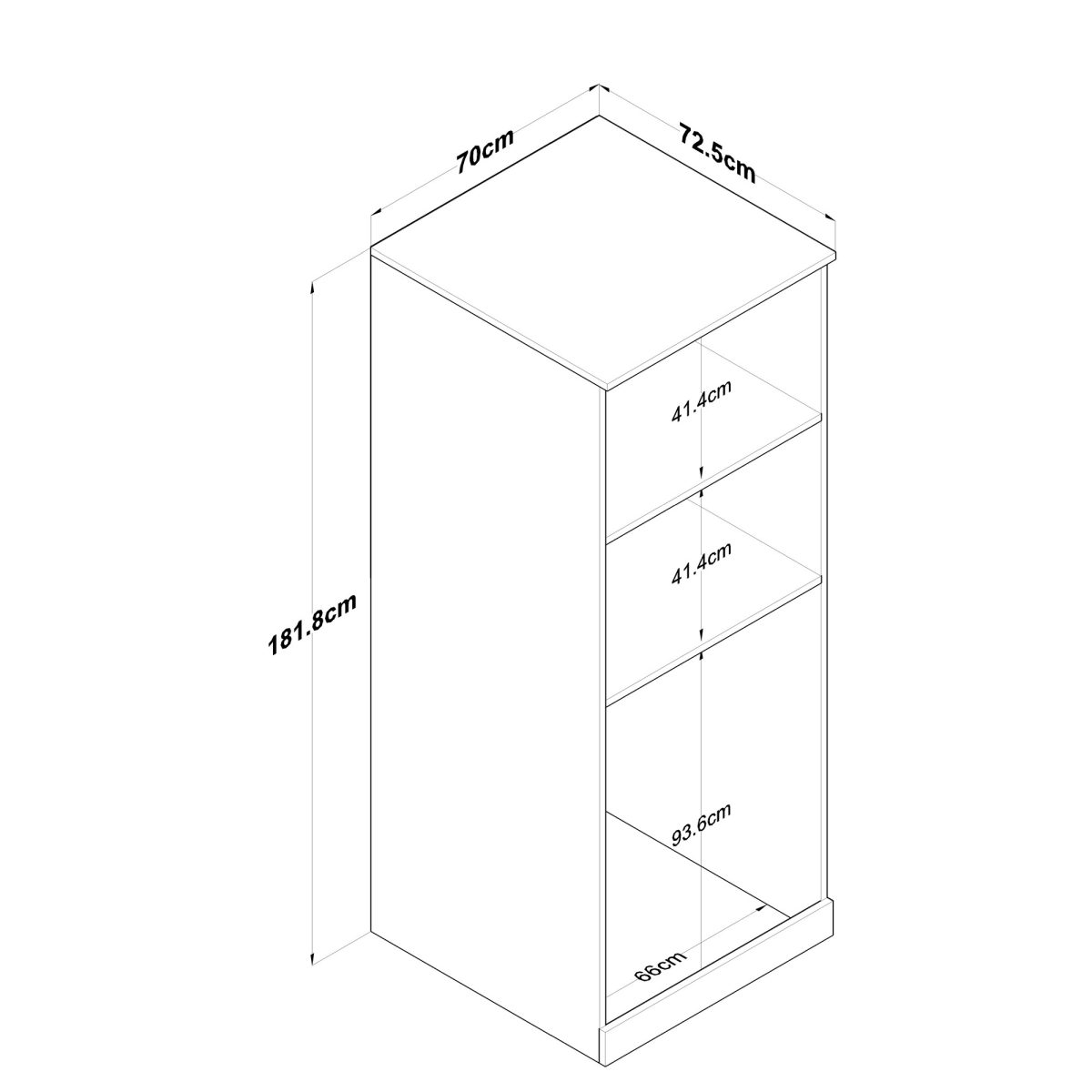 KD109 - 3198 – Кабинет за машина за перење - Image 11