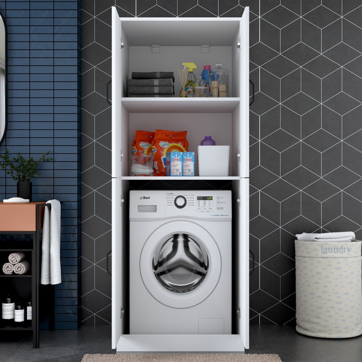 KD109 - 3198 – Кабинет за машина за перење - Image 4