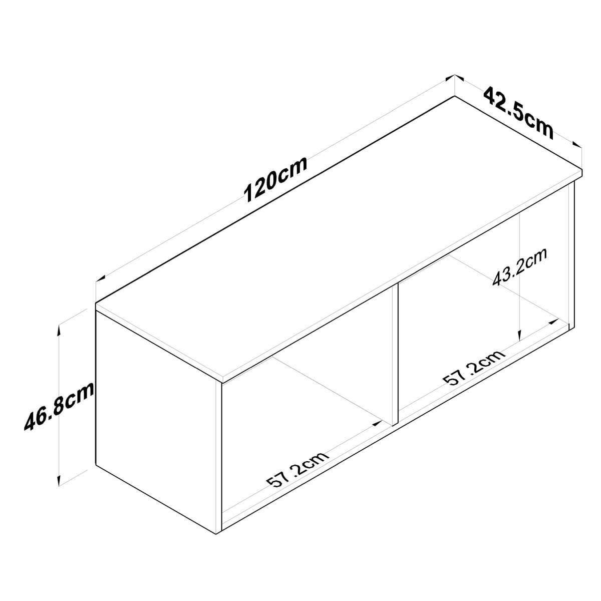 BA120 - 2670 – Повеќе наменска комода - Image 2