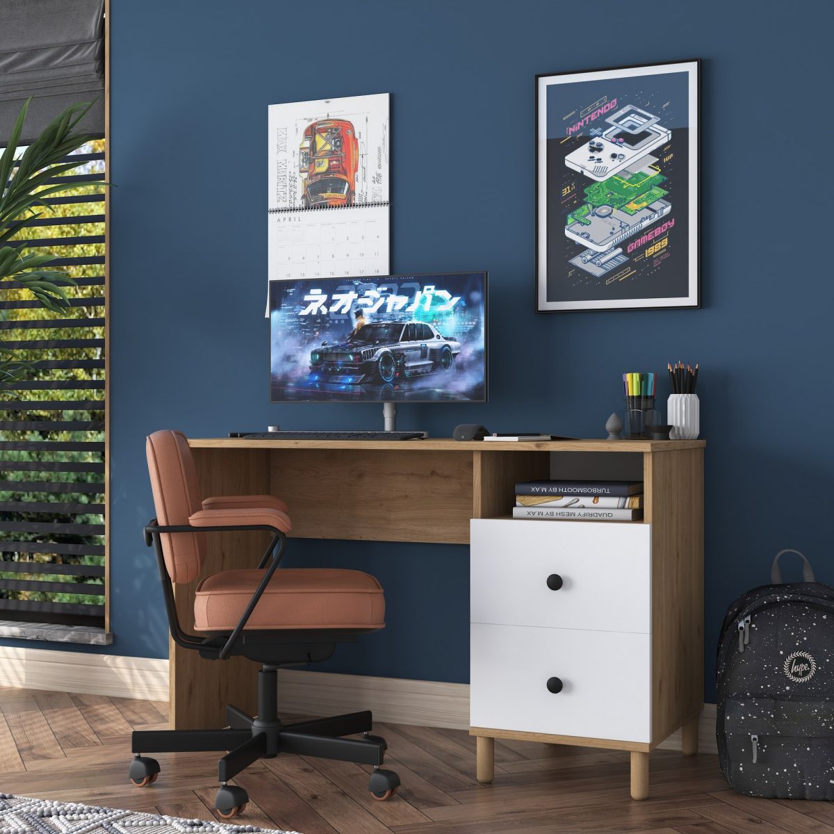 HA109 - 2633 – Канцелариско биро - Image 2