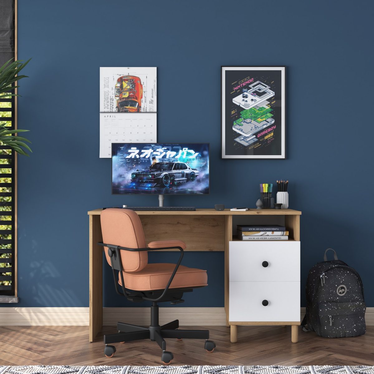 HA109 - 2633 – Канцелариско биро - Image 3