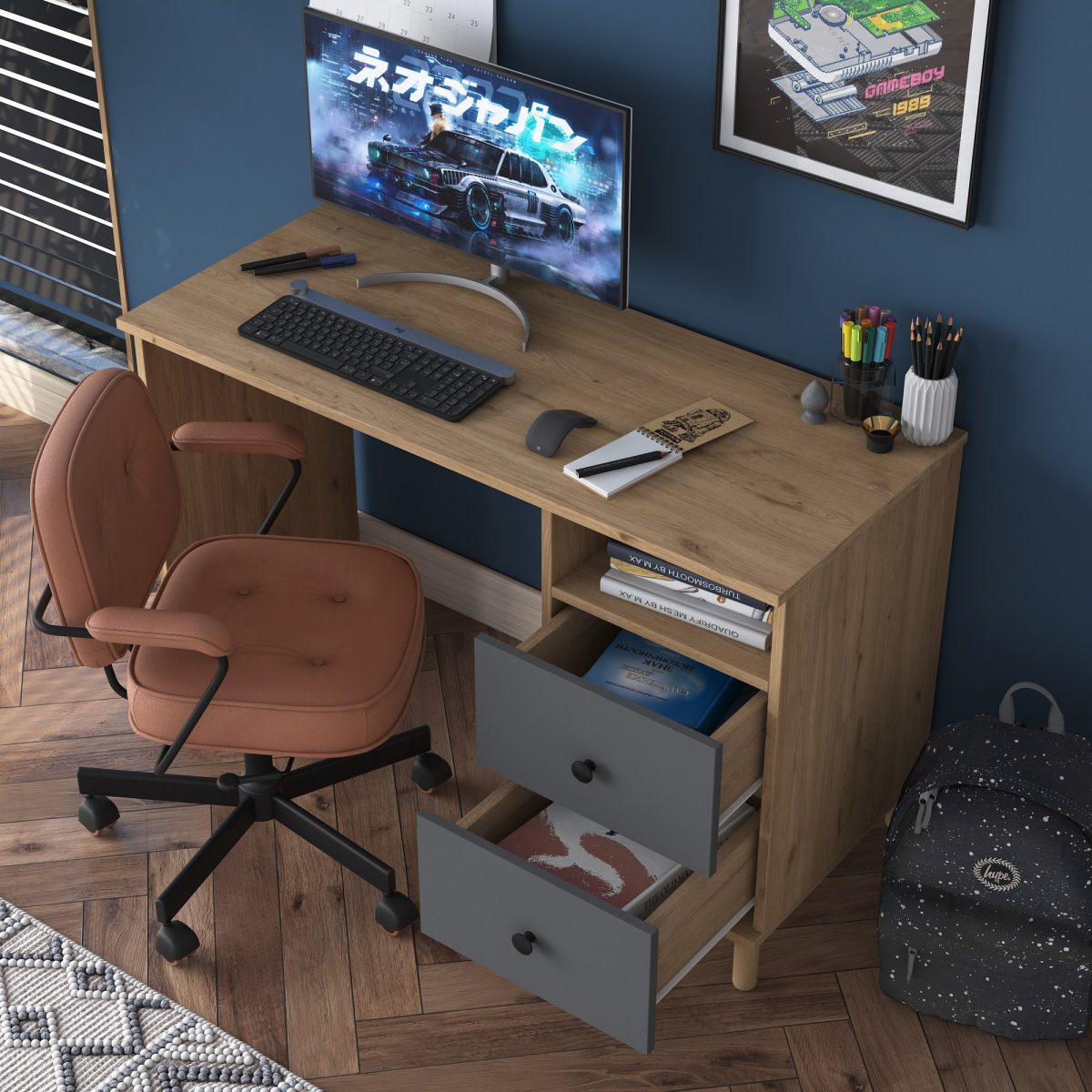 HA109 - 2636 – Канцелариско биро - Image 4