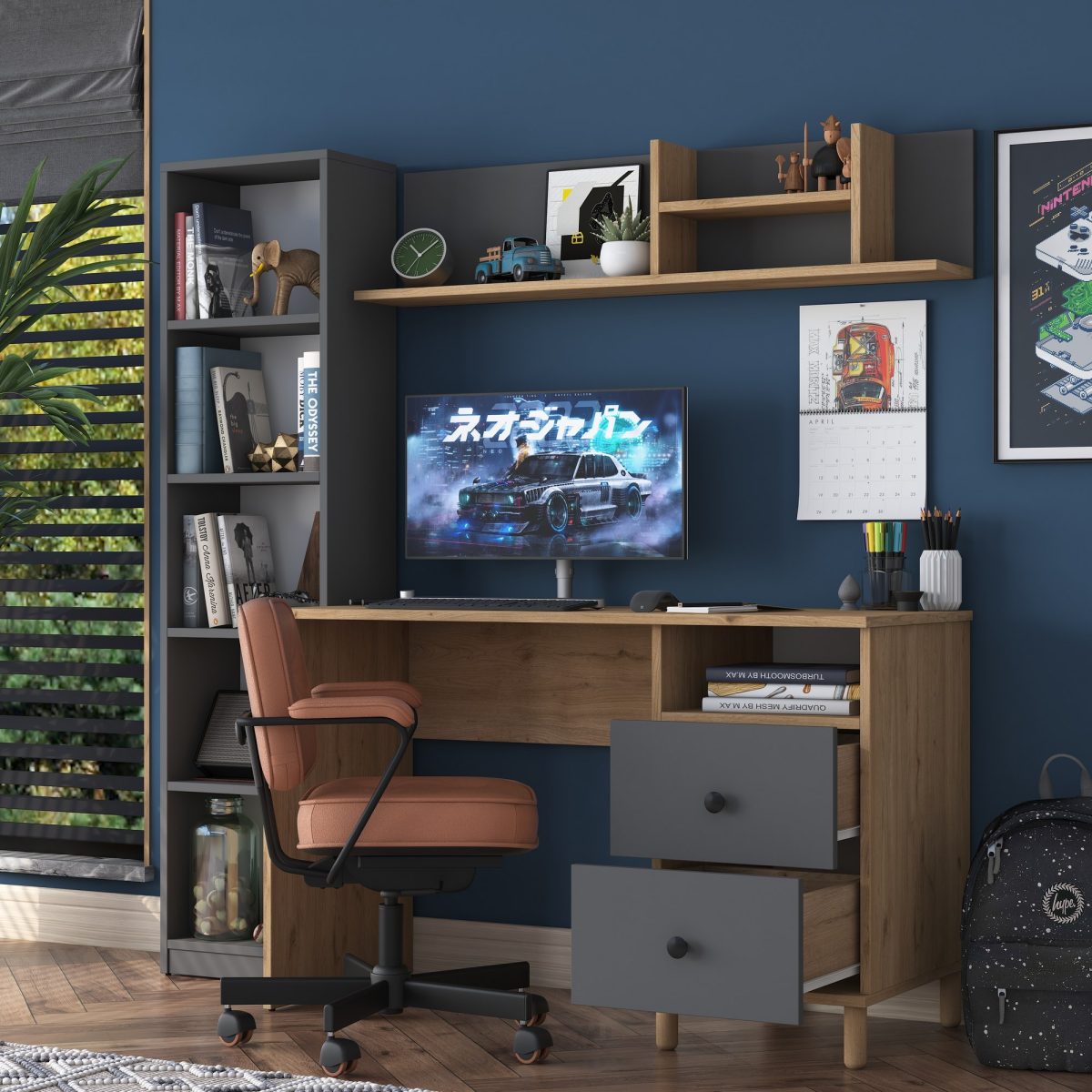 HA115 - 2643 – Канцелариско биро - Image 4