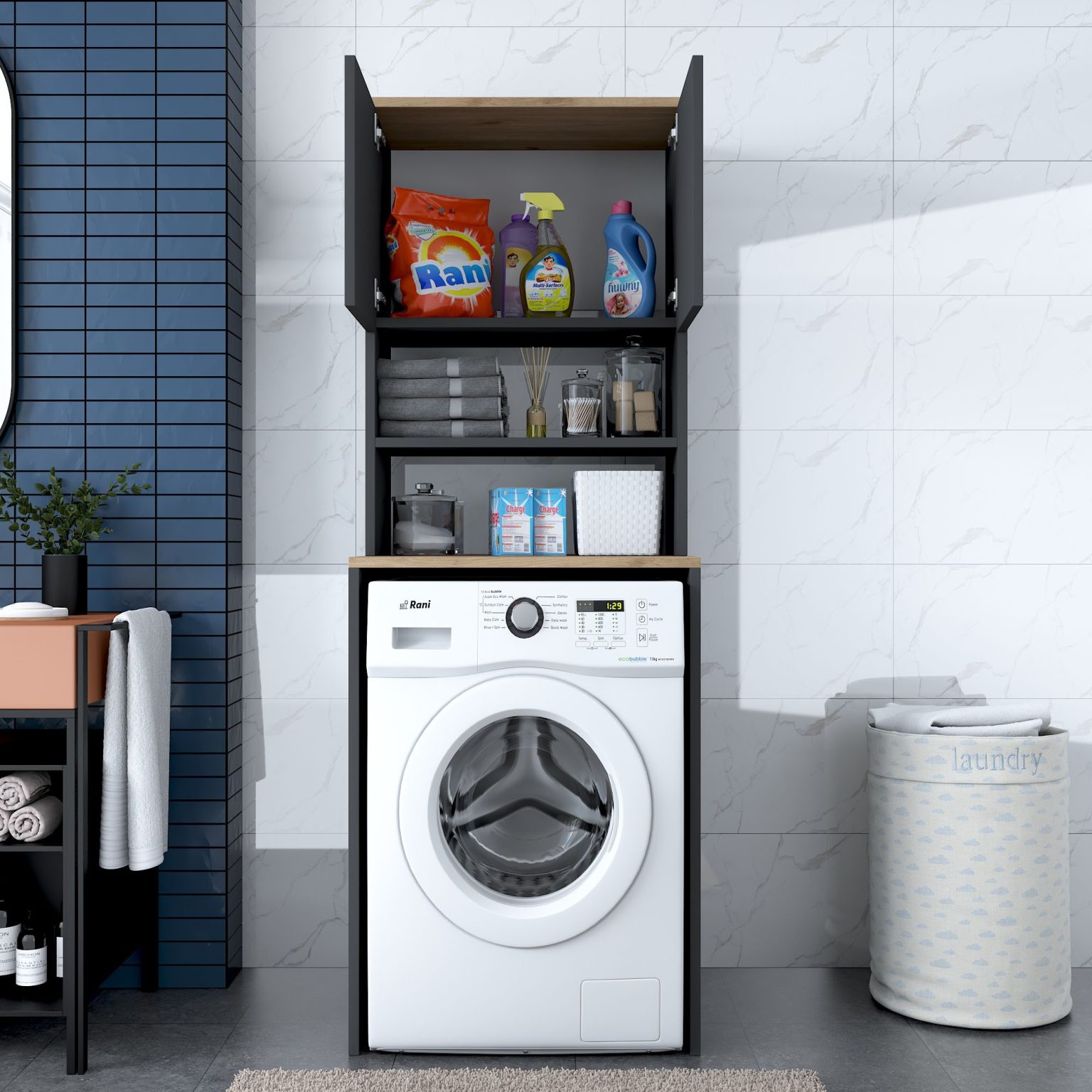 KD101 - 2674 – Кабинет за машина за перење - Image 3