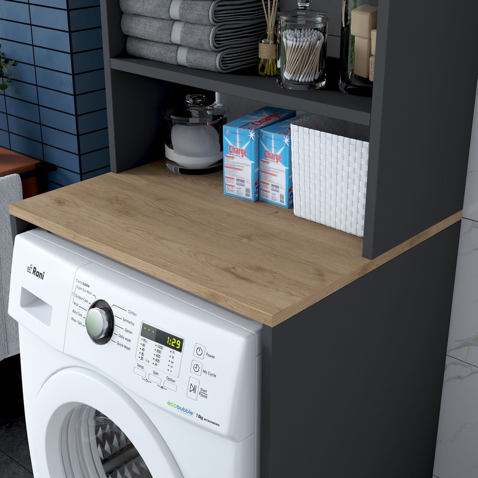 KD101 - 2674 – Кабинет за машина за перење - Image 5