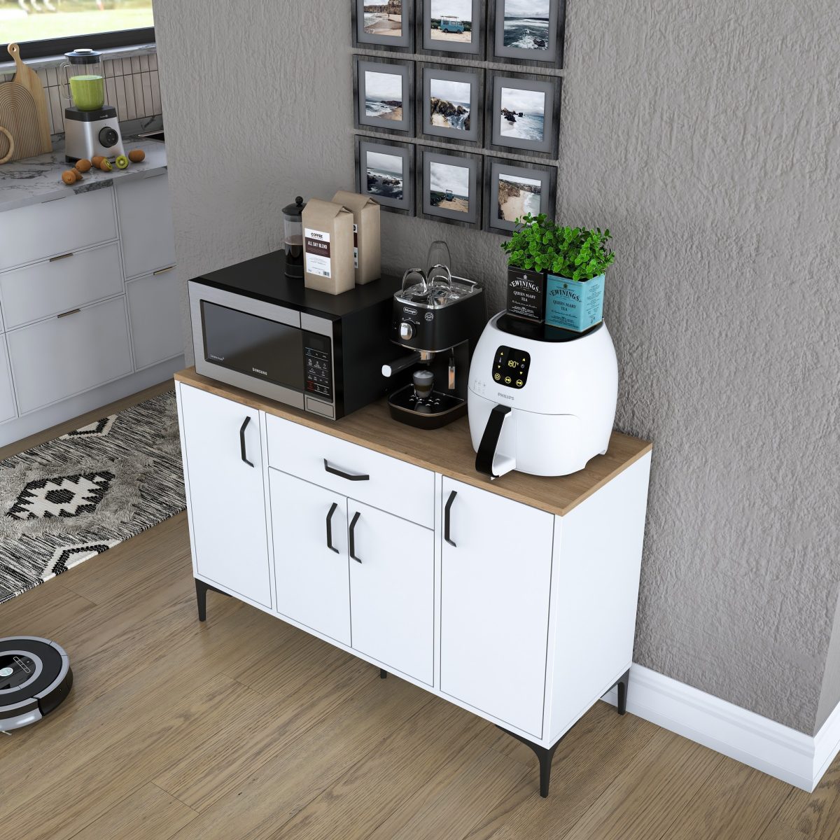 JE136 - 3095 – Повеќе наменска комода - Image 7