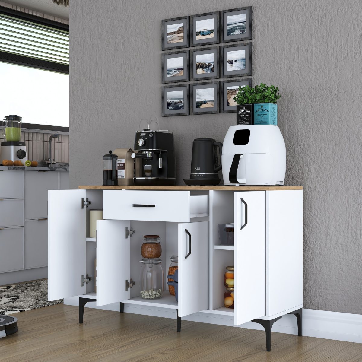 JE136 - 3095 – Повеќе наменска комода - Image 9