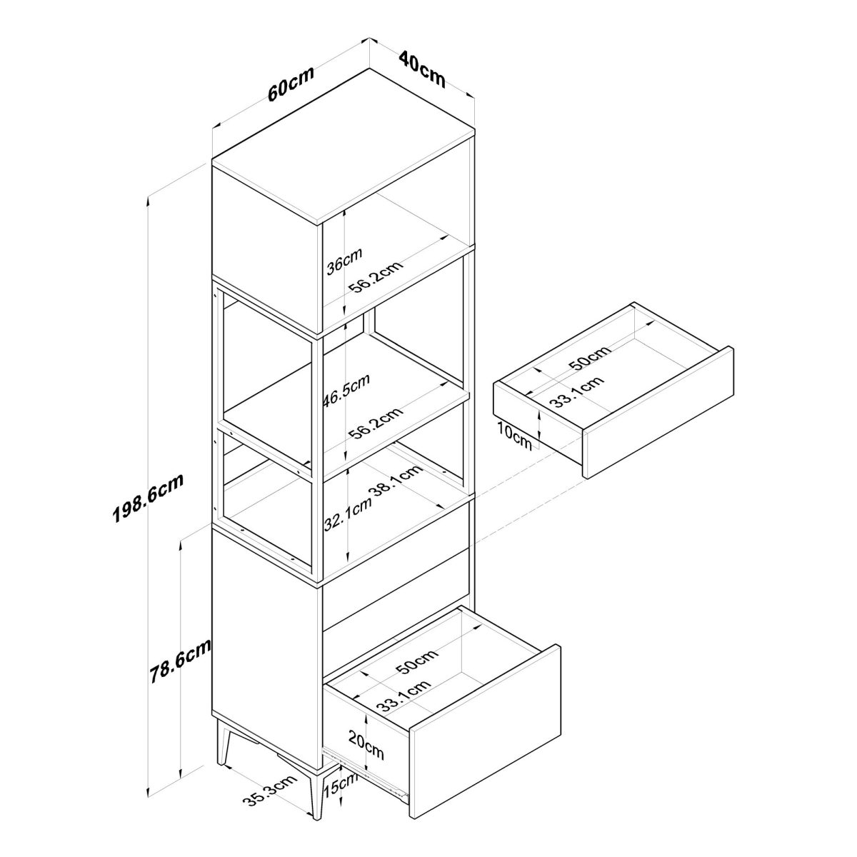 JE135 - 3101 – Повеќе наменска комода - Image 14