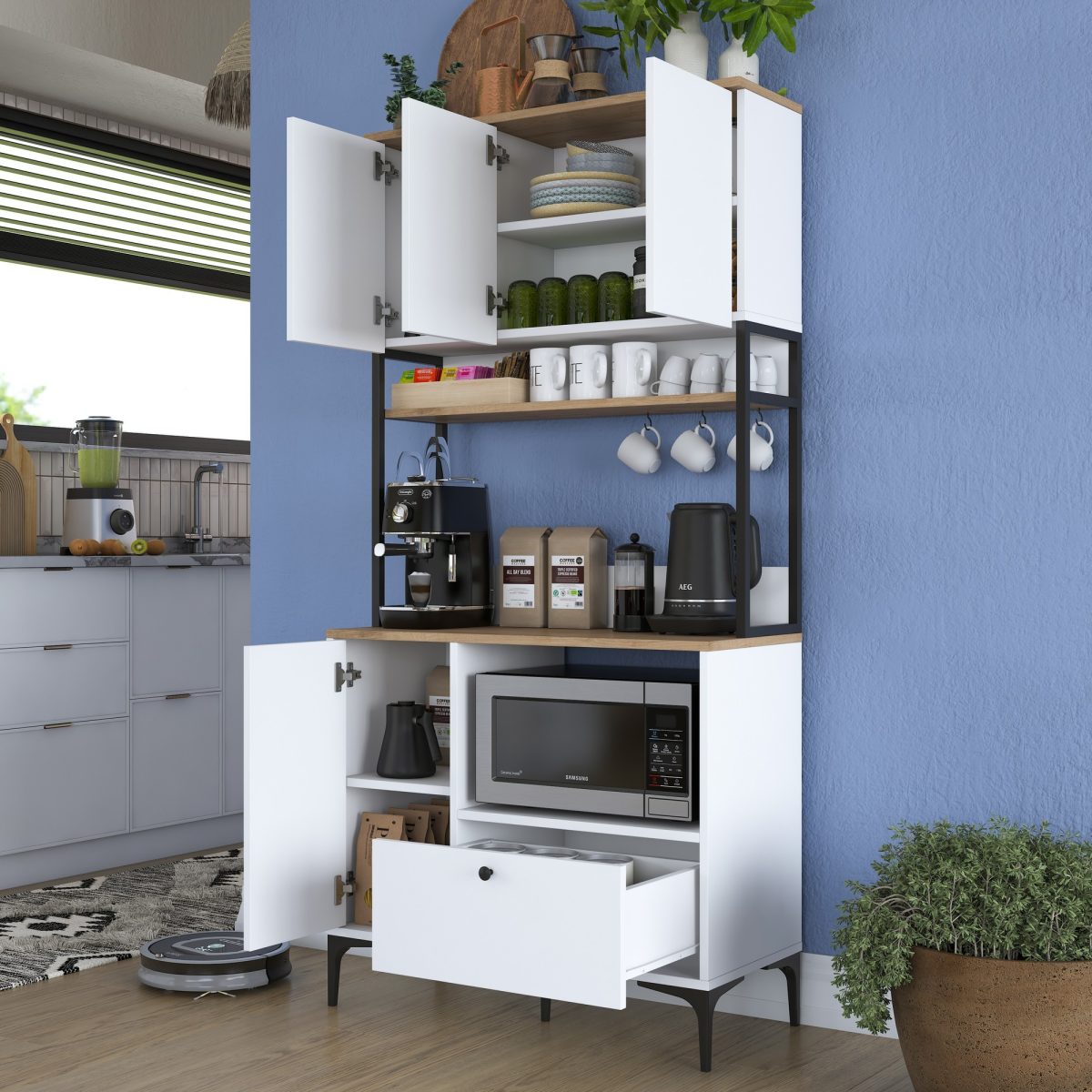 JE159 - 3253 – Повеќе наменска комода - Image 4