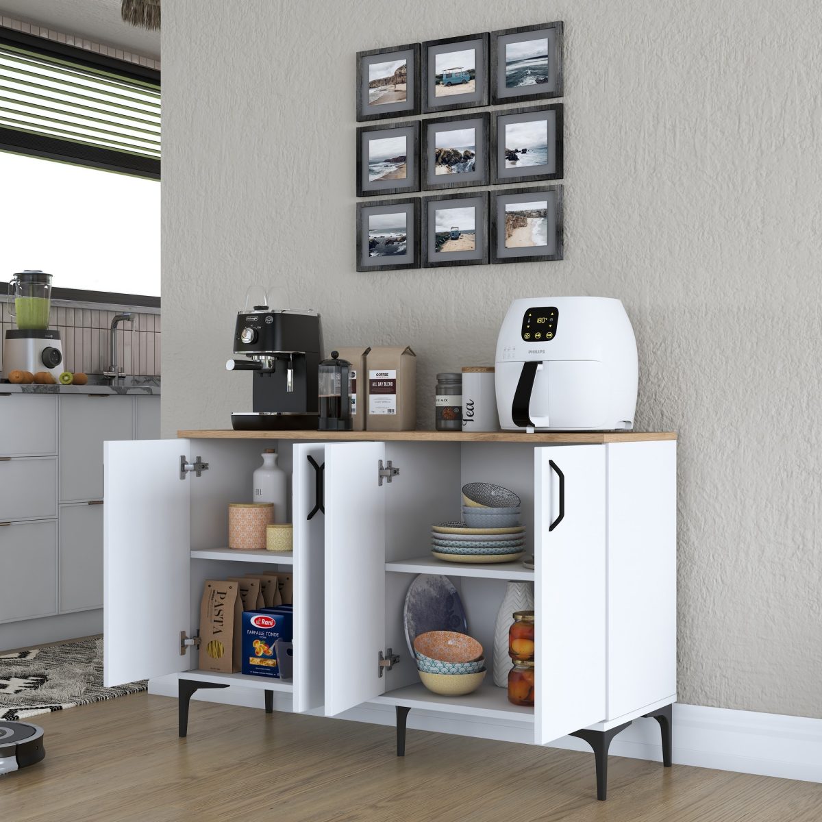 JE162 - 3268 – Повеќе наменска комода - Image 6