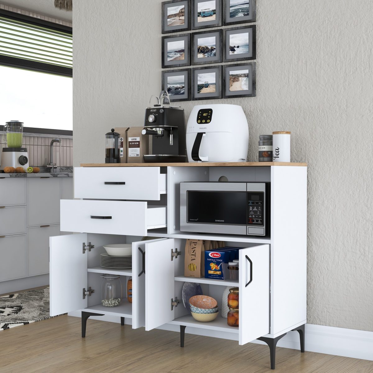 JE166 - 3283 – Повеќе наменска комода - Image 4