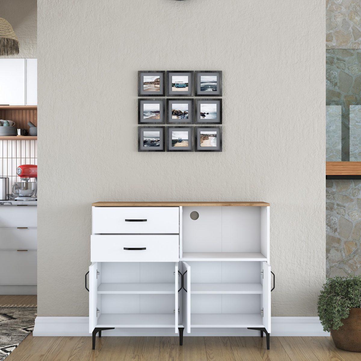 JE166 - 3283 – Повеќе наменска комода - Image 5