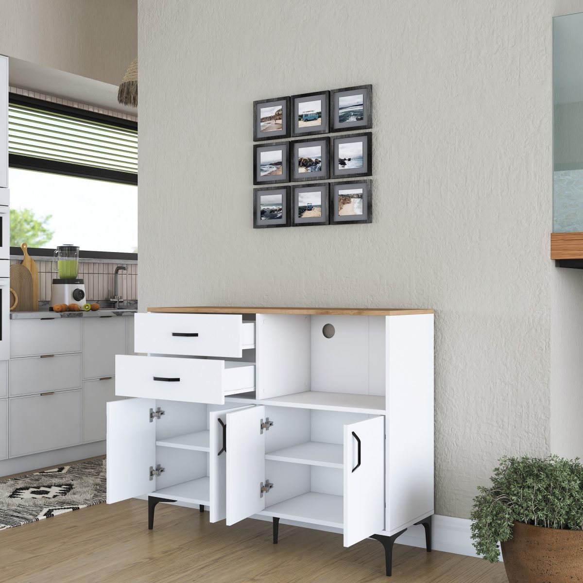 JE166 - 3283 – Повеќе наменска комода - Image 7