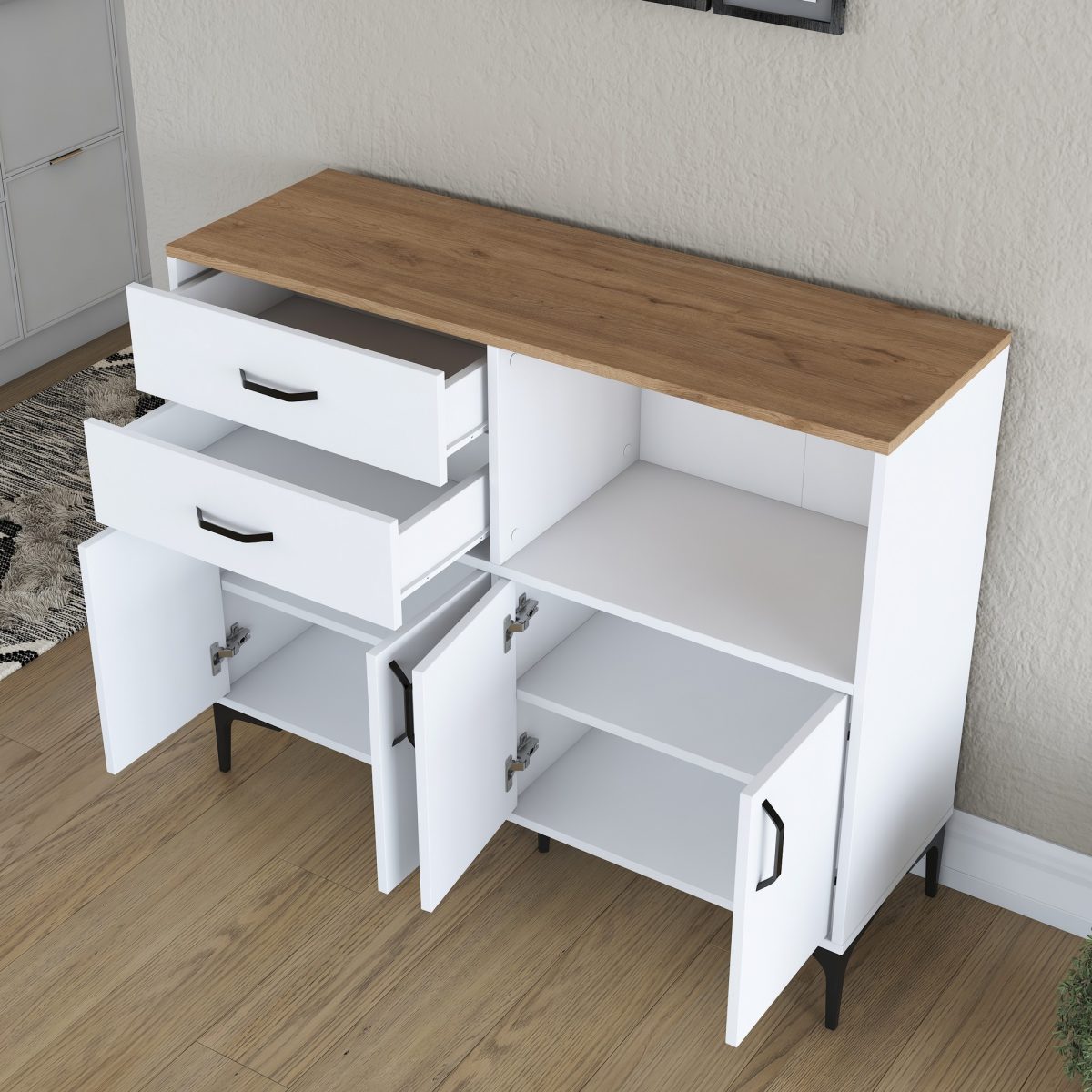 JE166 - 3283 – Повеќе наменска комода - Image 8