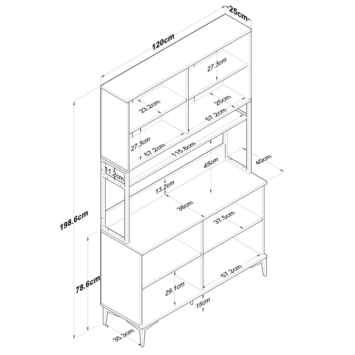 JE173 - 3399 – Повеќе наменска комода - Image 12
