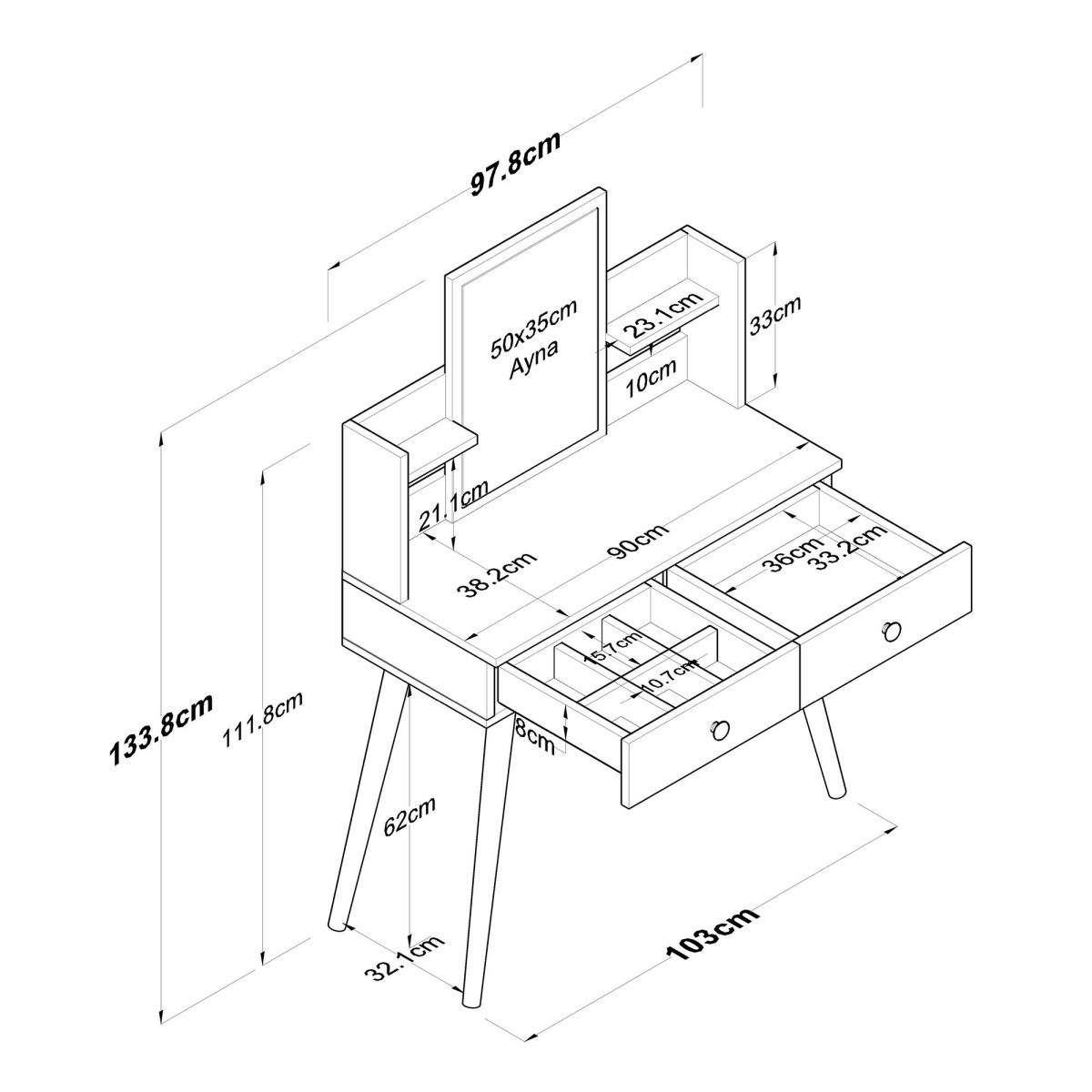 BJ102 - 2232 – Шминкерница - Image 9