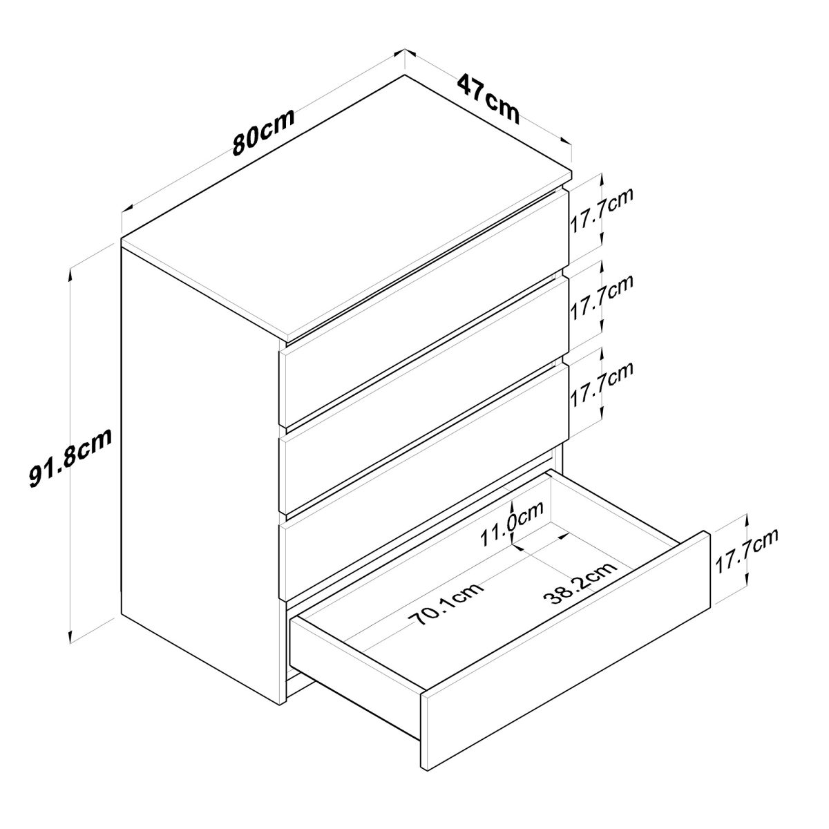 BE102 - 2431 – Комода - Image 8