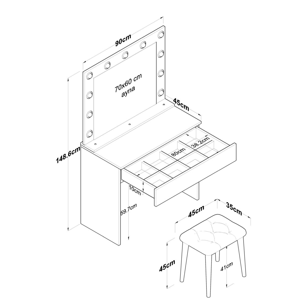 BJ121 - 2934 – Шминкерница - Image 10