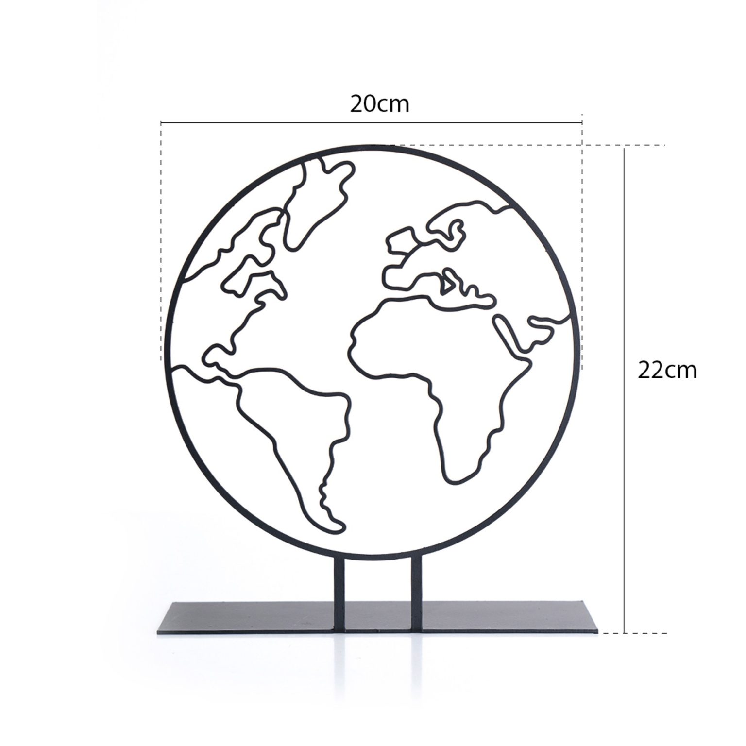 Foglia - Black – Декоративен објект - Image 2