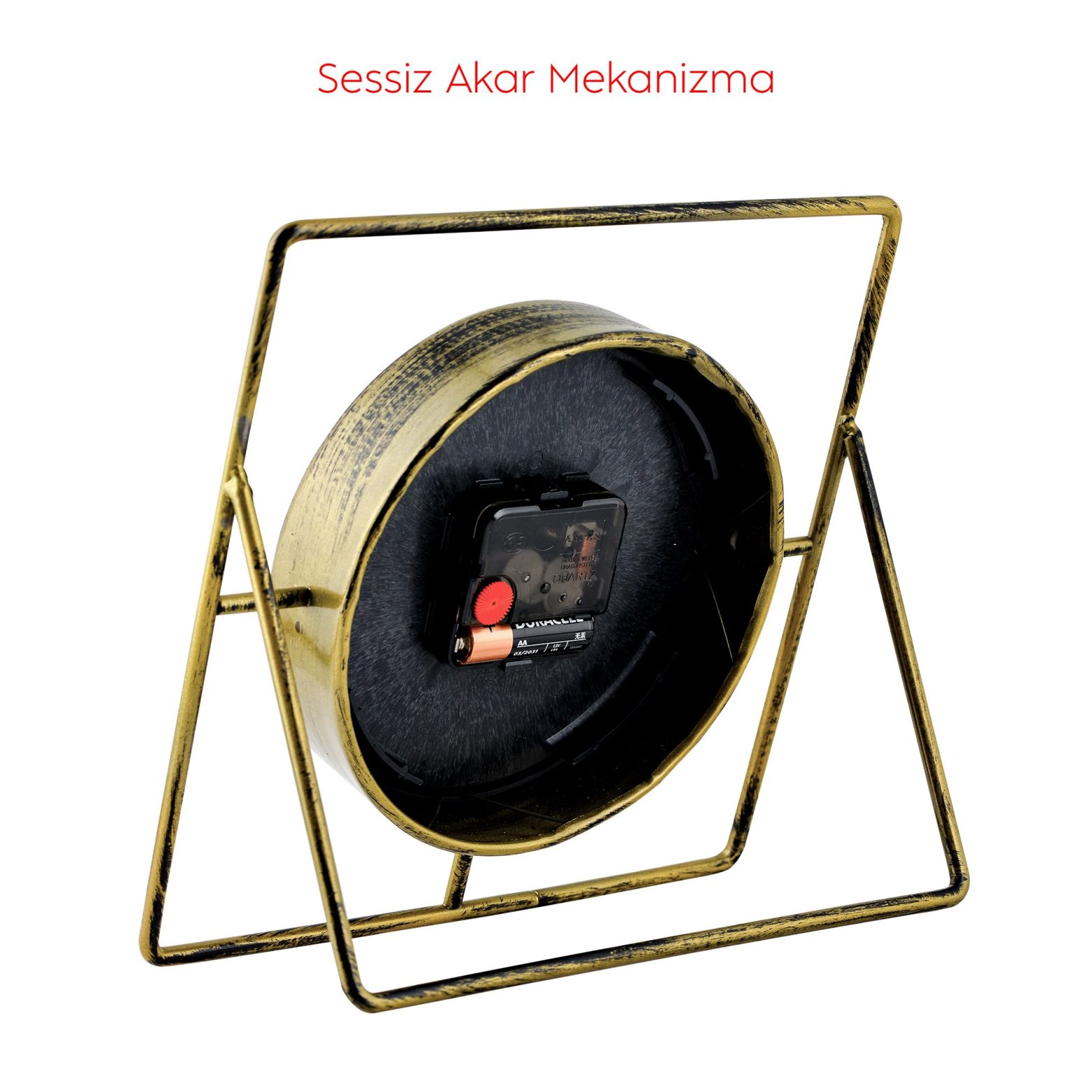 Metallo - Gold – Декоративен часовник - Image 3