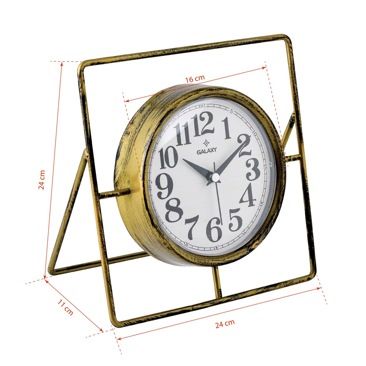 Metallo - Gold – Декоративен часовник - Image 4