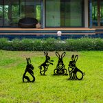Rabbits – Декоративен сет за градинарски метални додатоци