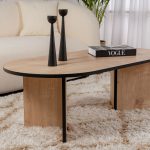 Sable - Sapphire Oak, Black – Маса за кафе