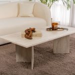 Sabin - Travertine – Маса за кафе