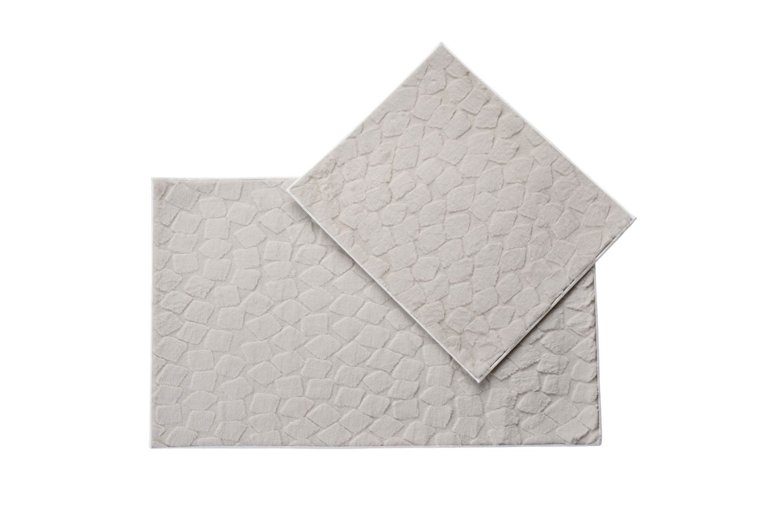 Rabbit - Taupe Grey – Патосници за бања (2 парчиња) - Image 5