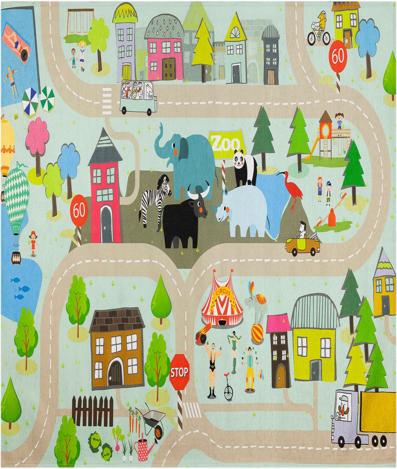 1003 - Multicolor – Тепих (80 x 120) - Image 2