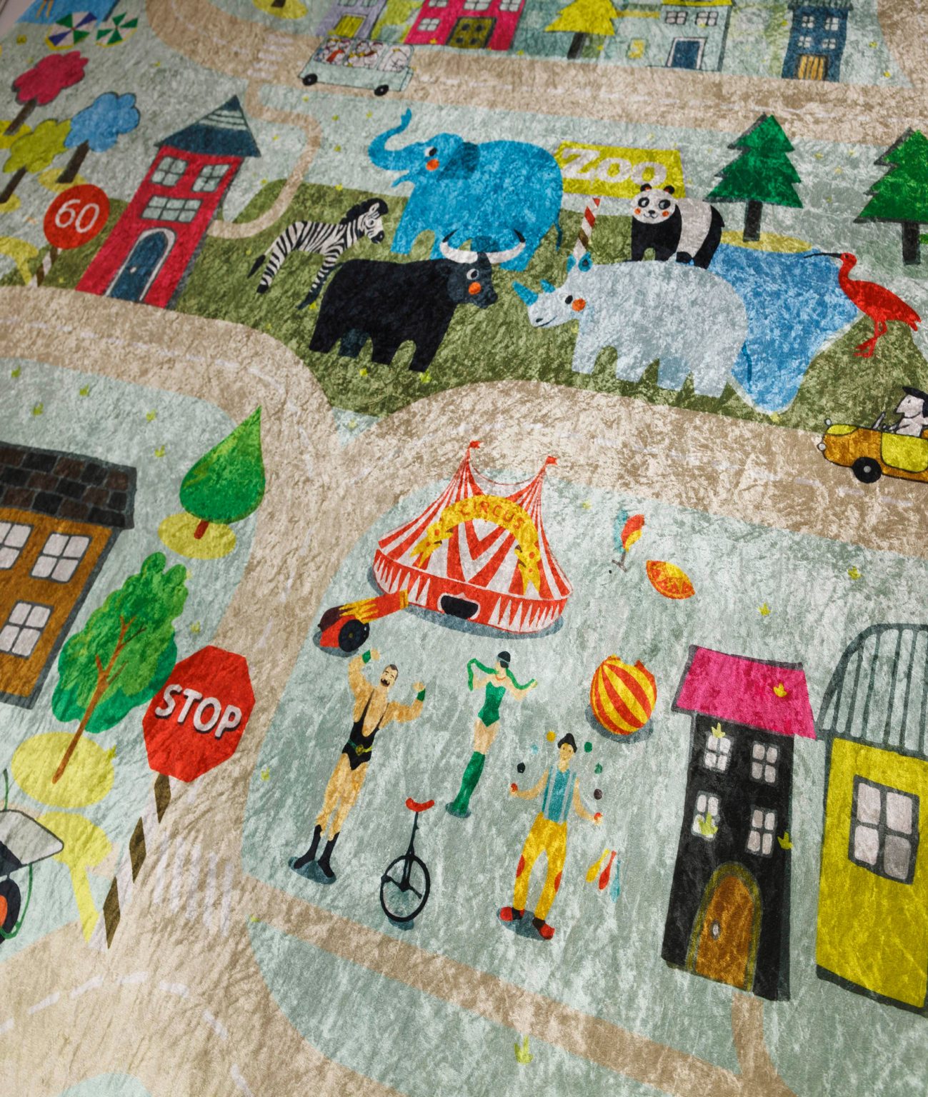 1003 - Multicolor – Тепих (80 x 120) - Image 3