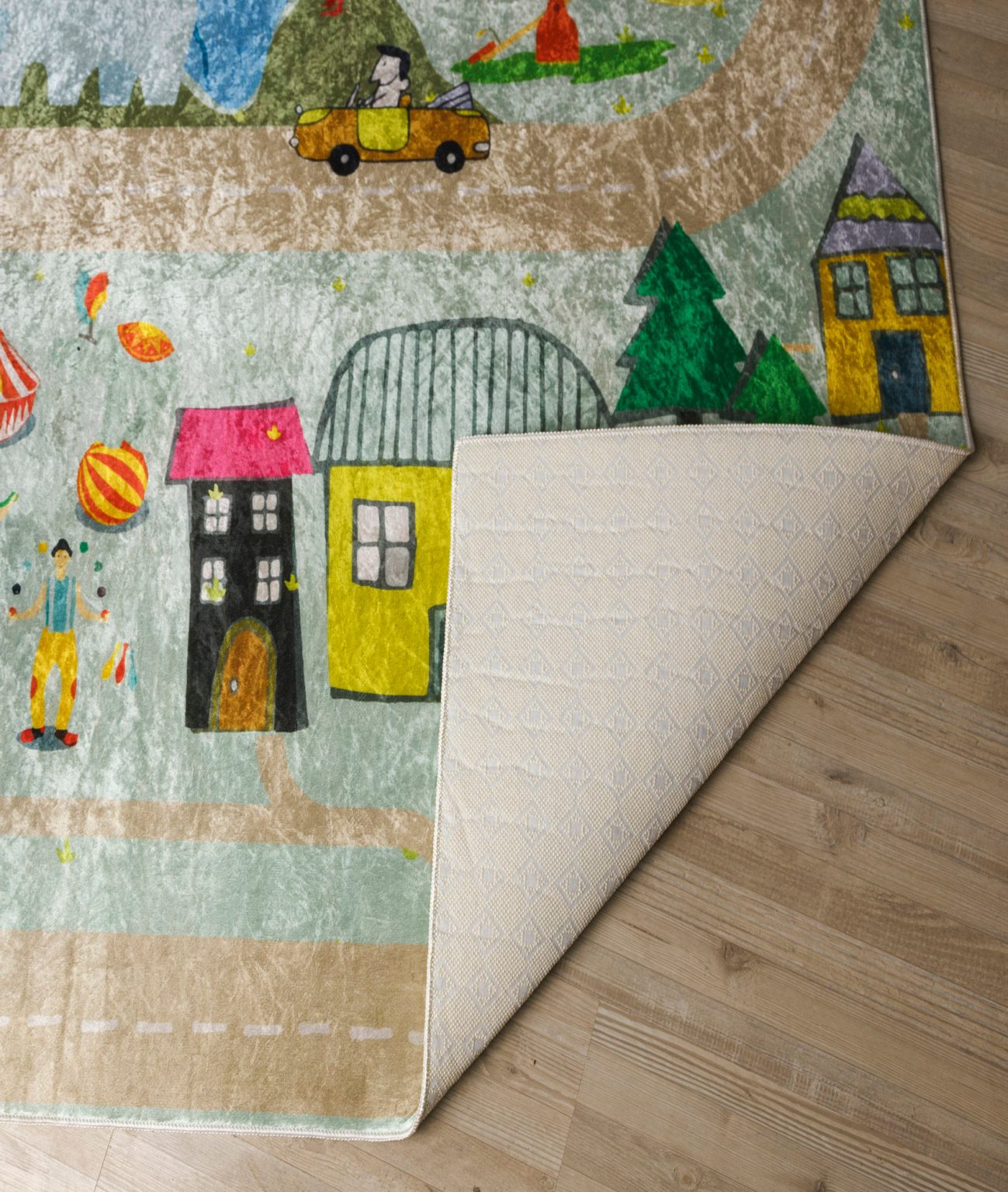 1003 - Multicolor – Тепих (80 x 120) - Image 4