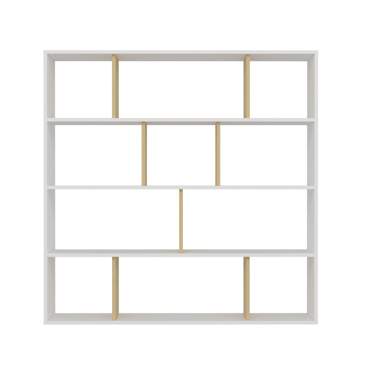 Hodbi - White, Oak – Полица за книги - Image 3