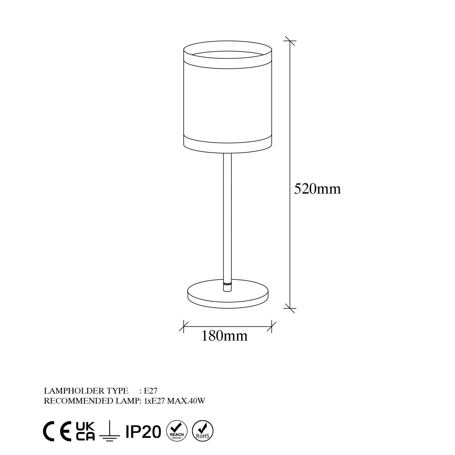 Way - 11611 – Светилка за маса - Image 5
