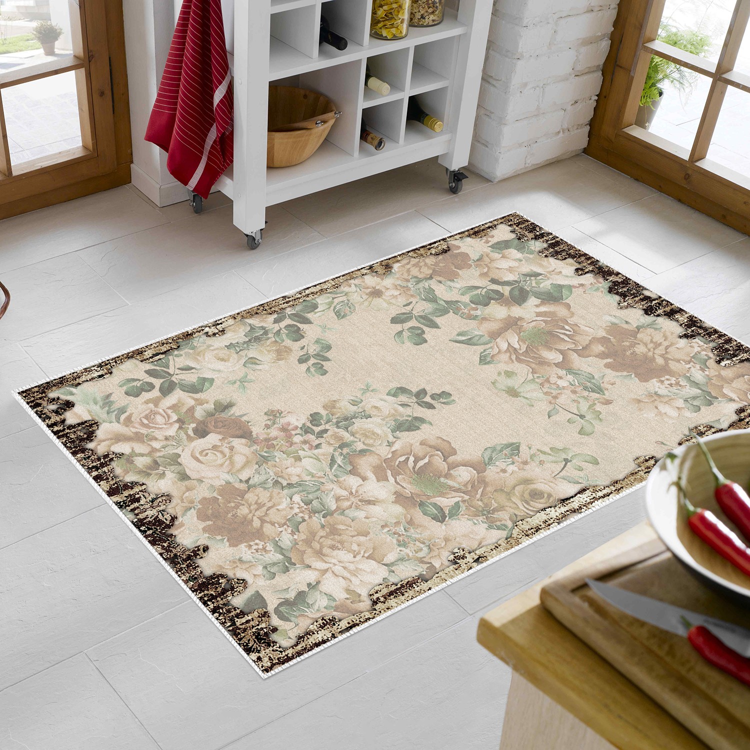 955ANR156720-201.jpg Mu116 - Coffee – Тепих за сала (80 x 150) - Image 1