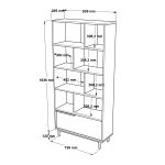 On4-W – Полица за книги - Image 8